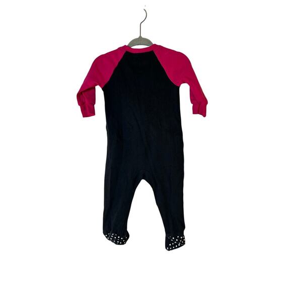 NIKE Girl’s Raglan Zip Sleep n Play One Piece / Size: 6 Months - Picture 2 of 6